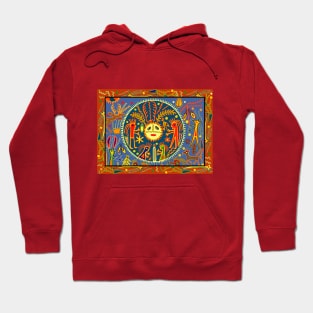 Southwest Shaman Tribal Del Sol Ritual Hoodie